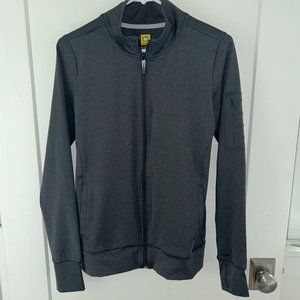 WonderWink Moto scrub jacket style # 8199 sz XS NWOT pewter heather